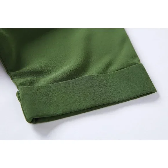 Women's Floral Print Sheer Chiffon 3/4 Bat Sleeve Casual Loose Kimono Cardigan C - Picture 5 of 5